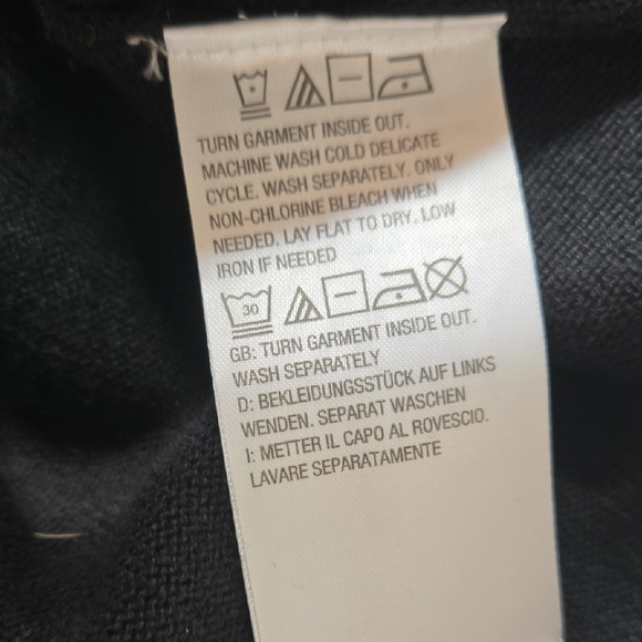 Belle by Kim Gravel Black Cowl Neck Sweater with Pom-Poms - Picture 8 of 11